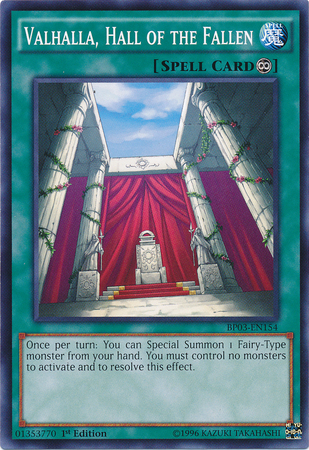 Valhalla, Hall of the Fallen [BP03-EN154] Common | Good Games Adelaide SA