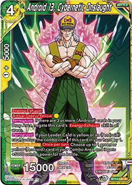 Android 13, Cybernetic Onslaught (BT14-151) [Cross Spirits] | Good Games Adelaide SA