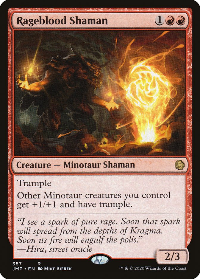 Rageblood Shaman 357 (Jumpstart)  | Good Games Adelaide SA