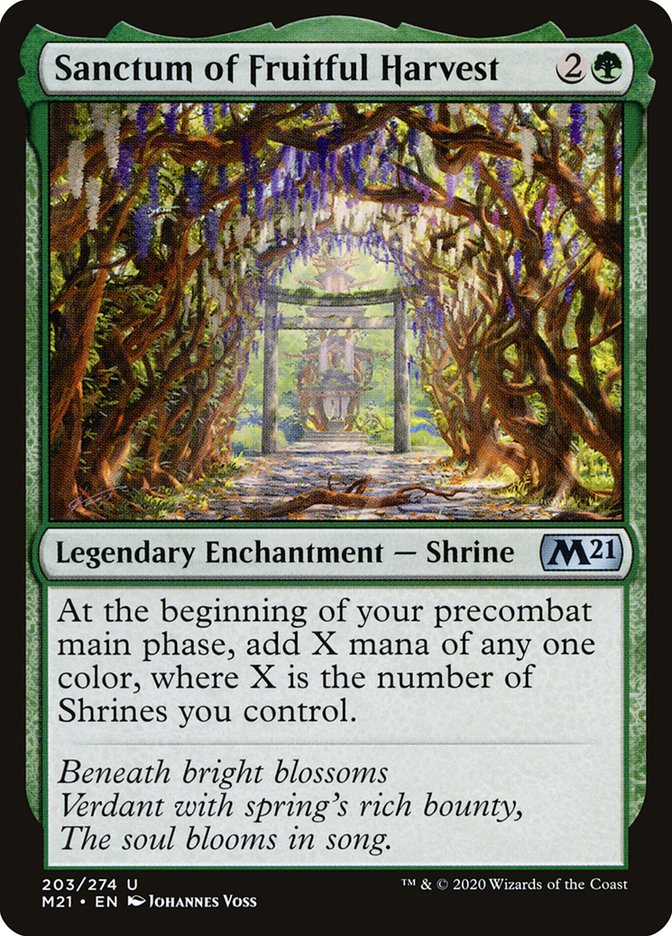 Sanctum of Fruitful Harvest [Core Set 2021] | Good Games Adelaide SA
