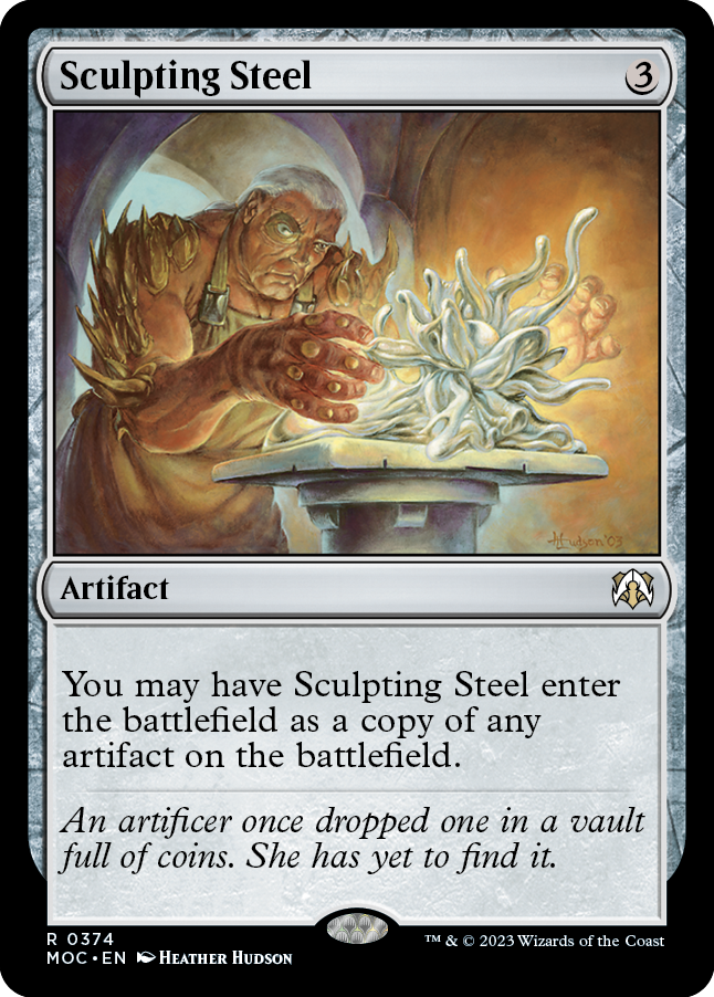 Sculpting Steel [March of the Machine Commander] | Good Games Adelaide SA