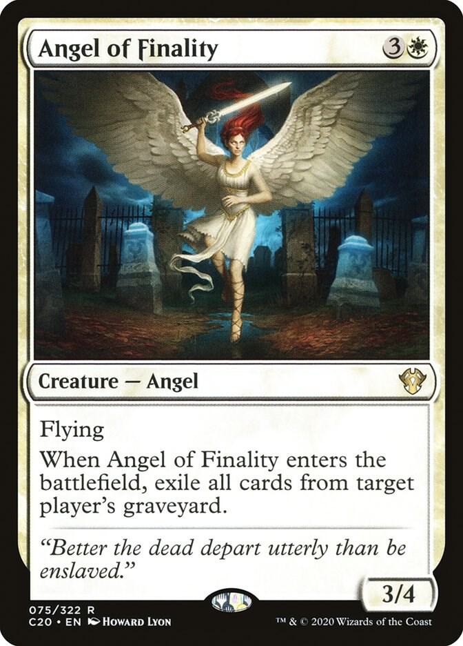 Angel of Finality 75 (Commander 2020)  | Good Games Adelaide SA