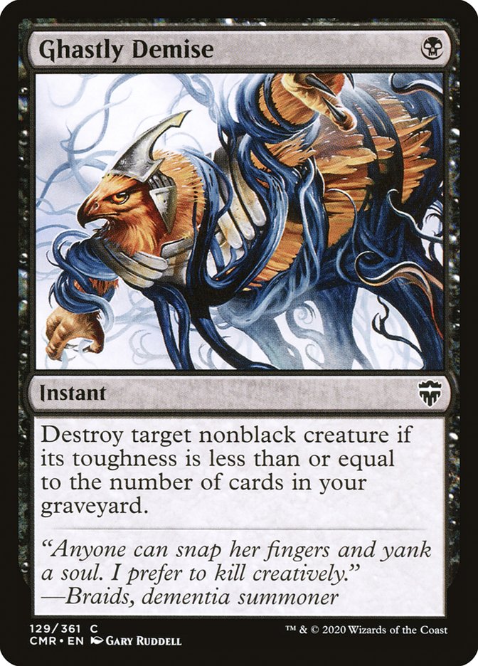 Ghastly Demise 129 (Commander Legends)  - Foil | Good Games Adelaide SA