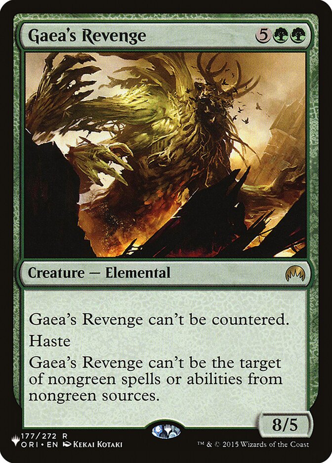 Gaea's Revenge [The List] | Good Games Adelaide SA