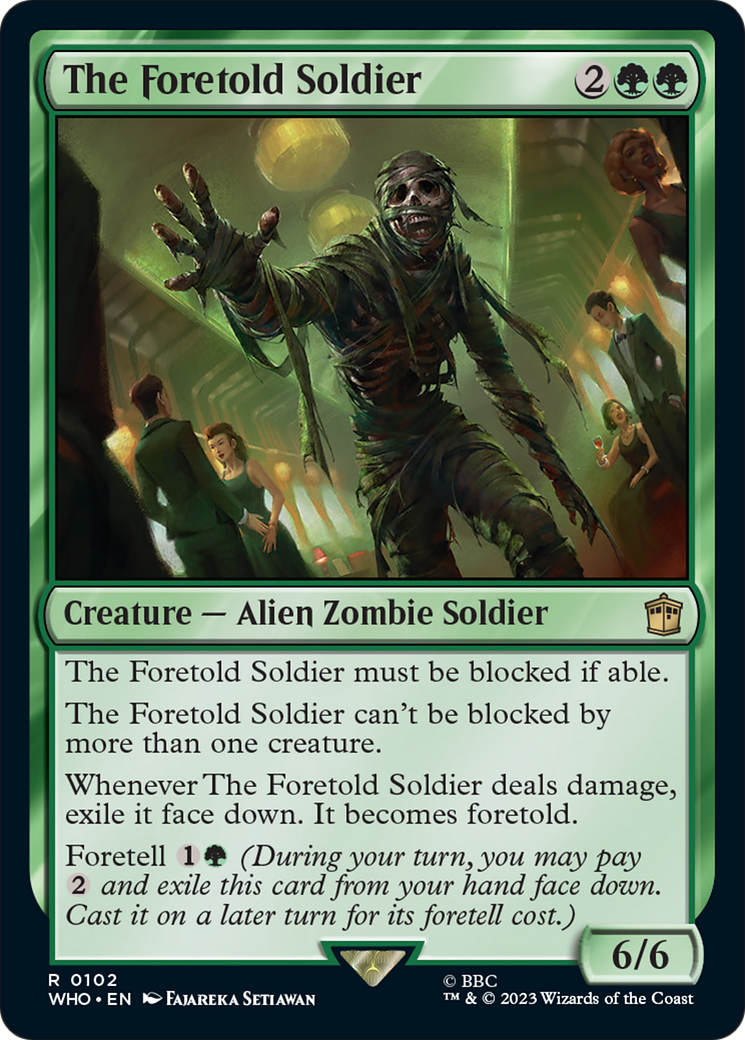 The Foretold Soldier [Doctor Who] | Good Games Adelaide SA