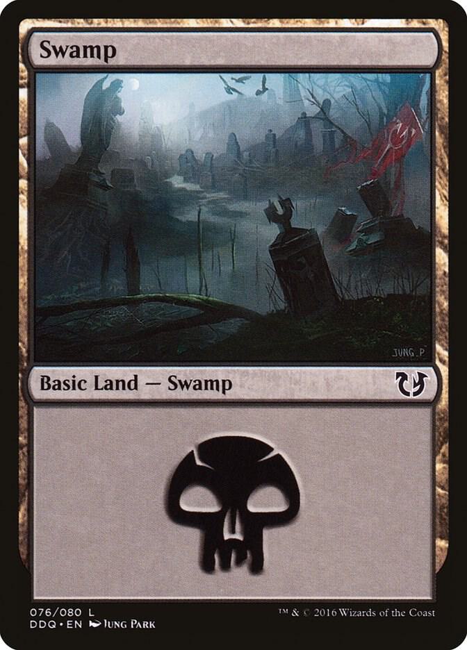 Swamp 076 76 (Duel Decks: Blessed vs. Cursed)  | Good Games Adelaide SA