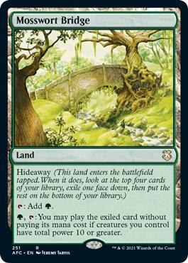 Mosswort Bridge 251 (Commander: Adventures in the Forgotten Realms)  | Good Games Adelaide SA