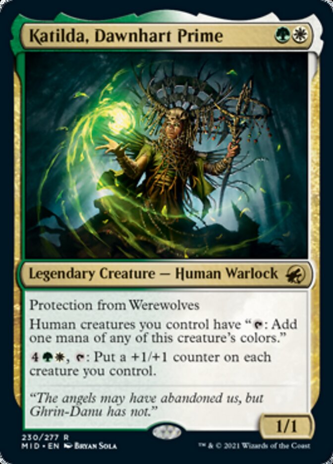 Katilda, Dawnhart Prime [Innistrad: Midnight Hunt] | Good Games Adelaide SA