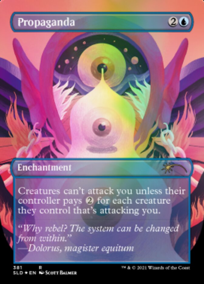 Propaganda // Propaganda (Borderless) [Secret Lair Drop Series] | Good Games Adelaide SA