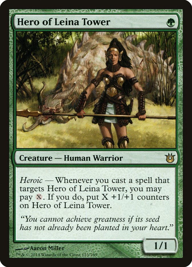 Hero of Leina Tower [Born of the Gods] | Good Games Adelaide SA