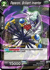 Paparoni, Brilliant Inventor (Divine Multiverse Draft Tournament) (DB2-139) [Tournament Promotion Cards] | Good Games Adelaide SA