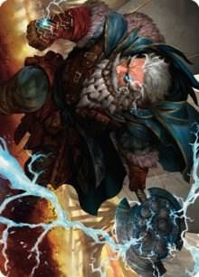 Electrostatic Infantry Art Card 30 (Art Series: Dominaria United)  | Good Games Adelaide SA
