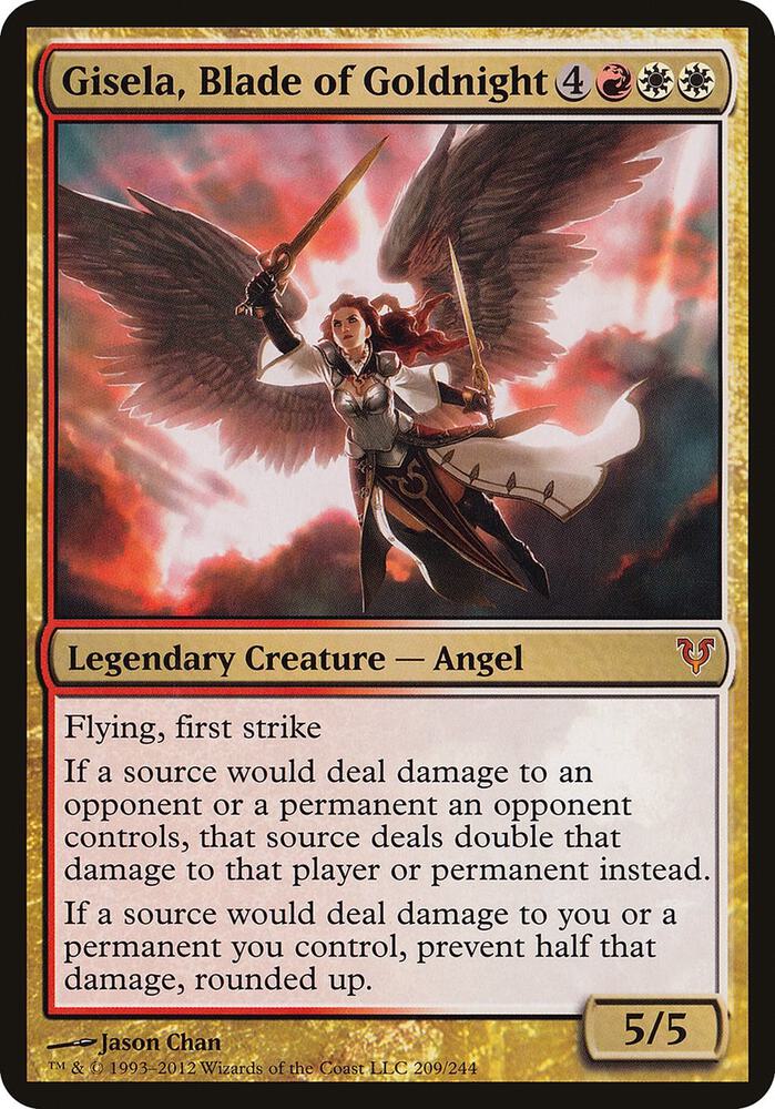 Gisela Blade of Goldnight Avacyn Restored 209 (Oversize Cards)  | Good Games Adelaide SA