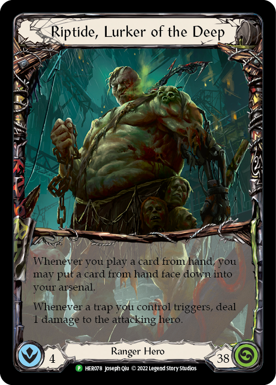 Riptide, Lurker of the Deep [HER078] (Promo)  Cold Foil | Good Games Adelaide SA