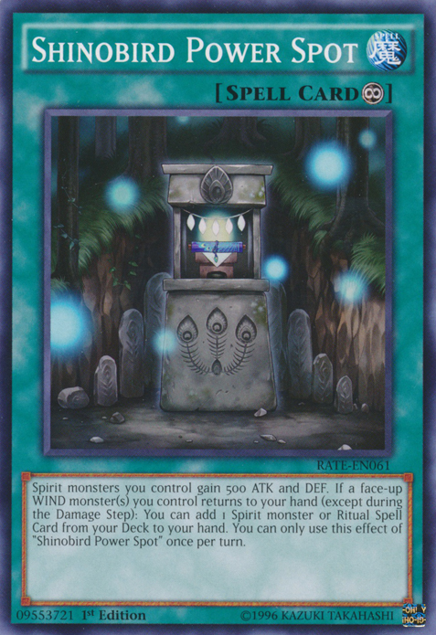 Shinobird Power Spot [RATE-EN061] Common | Good Games Adelaide SA