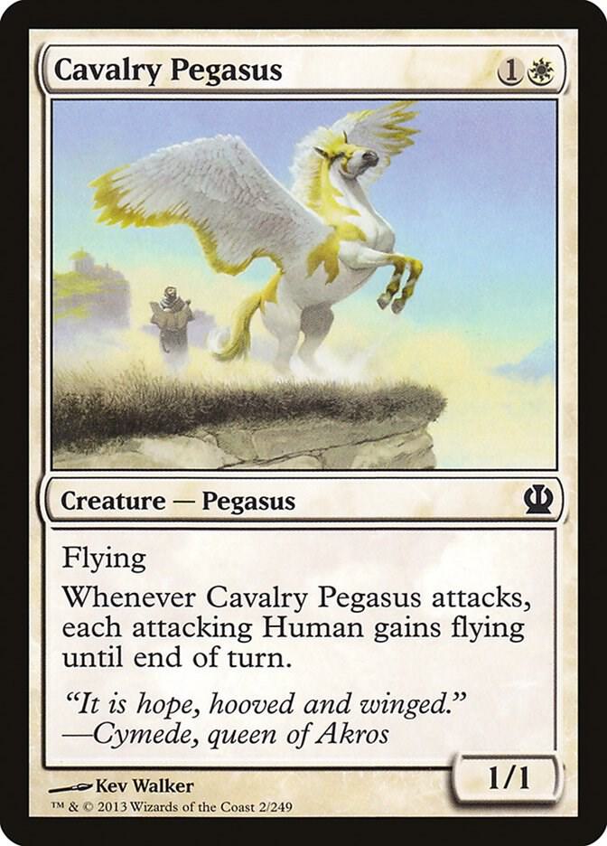 Cavalry Pegasus 2 (Theros)  - Foil | Good Games Adelaide SA