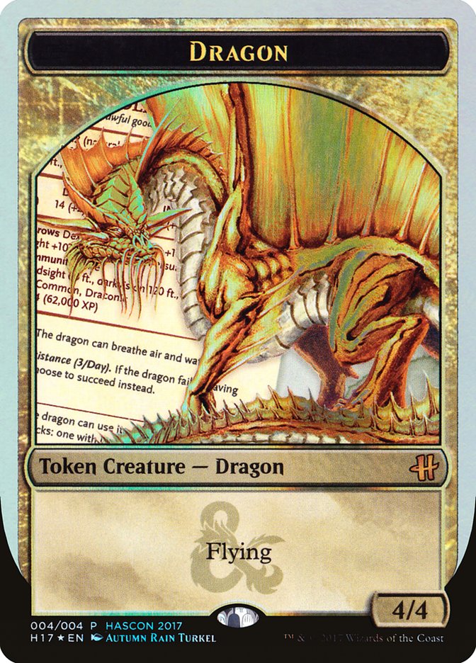 Gold Dragon Token [HasCon 2017] | Good Games Adelaide SA