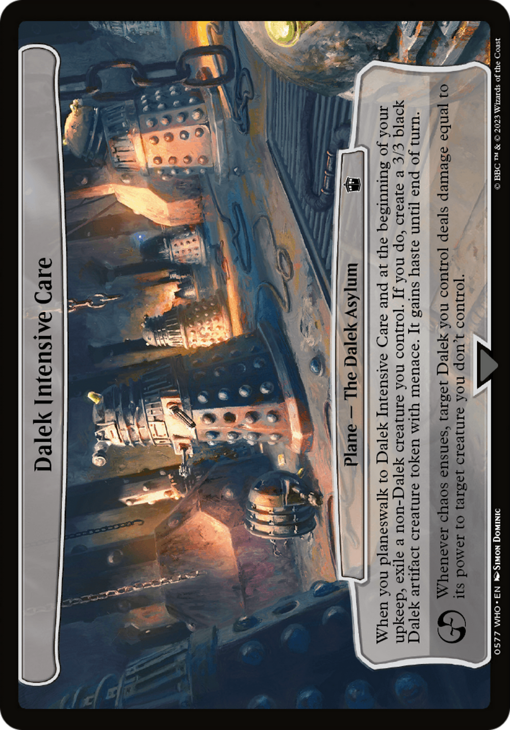 Dalek Intensive Care [Planechase] | Good Games Adelaide SA