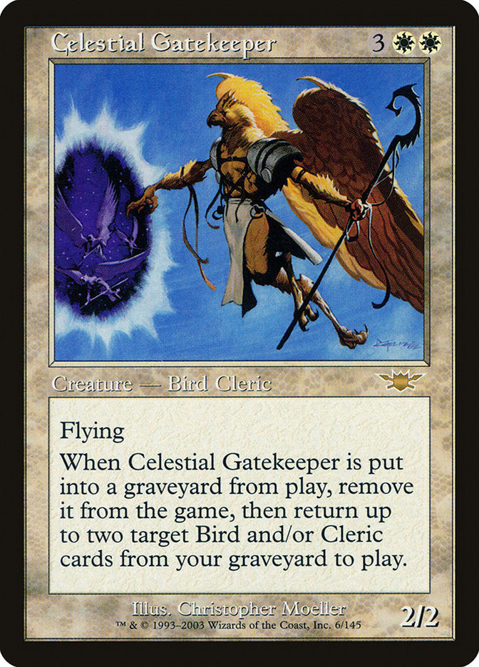 Celestial Gatekeeper 6 (Legions)  - Foil | Good Games Adelaide SA