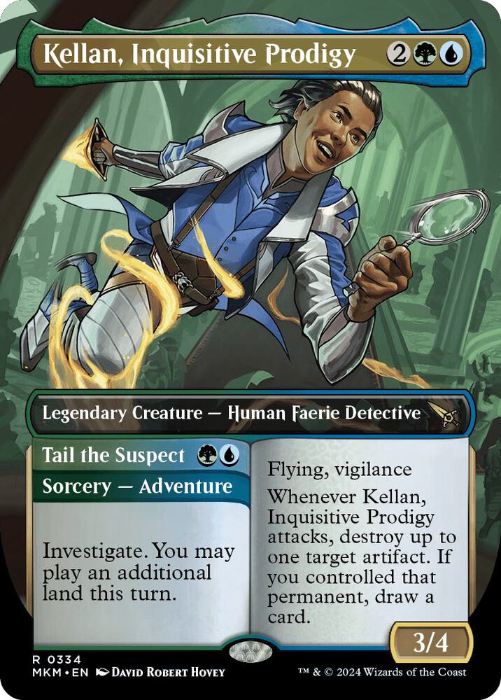 Kellan, Inquisitive Prodigy // Tail the Suspect 334 (Murders at Karlov Manor)  | Good Games Adelaide SA