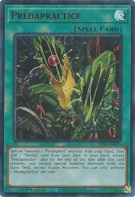 Predapractice (Red) [LDS3-EN079] Ultra Rare | Good Games Adelaide SA