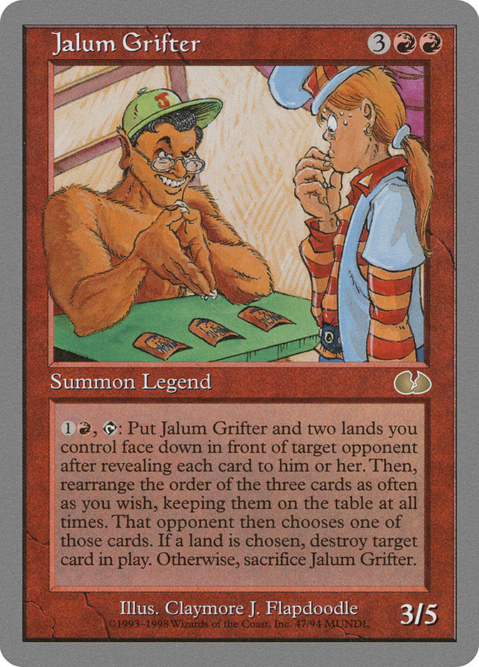 Jalum Grifter 47 (Unglued)  | Good Games Adelaide SA