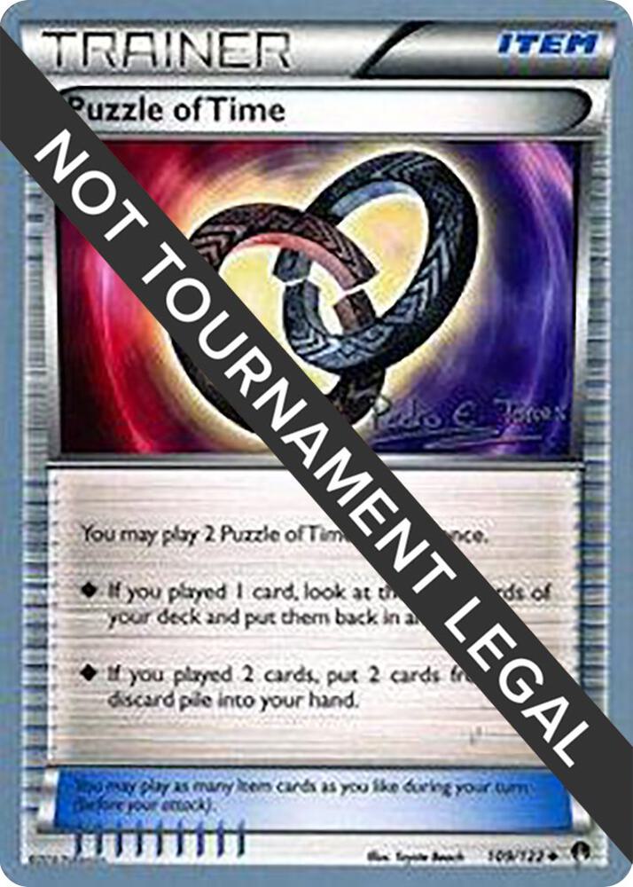 Puzzle of Time 2018 Pedro Eugenio Torres 109/122 (World Championship Decks)  | Good Games Adelaide SA