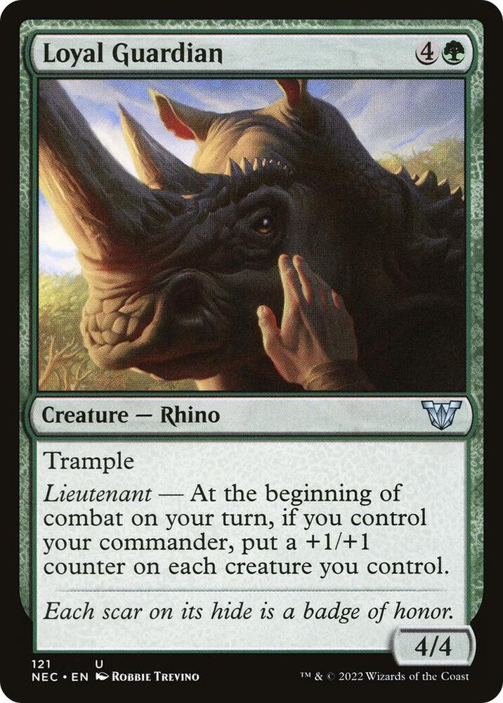 Loyal Guardian 121 (Commander: Kamigawa: Neon Dynasty)  | Good Games Adelaide SA