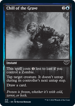 Chill of the Grave [Innistrad: Double Feature] | Good Games Adelaide SA