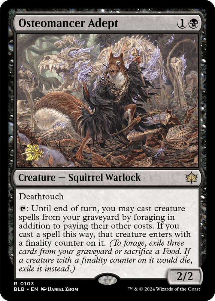 Osteomancer Adept 103 (Prerelease Cards)  - Foil | Good Games Adelaide SA