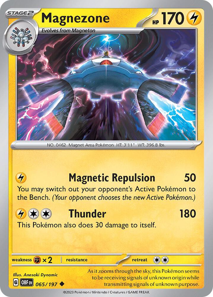 Magnezone 065/197 (SV03: Obsidian Flames)  | Good Games Adelaide SA