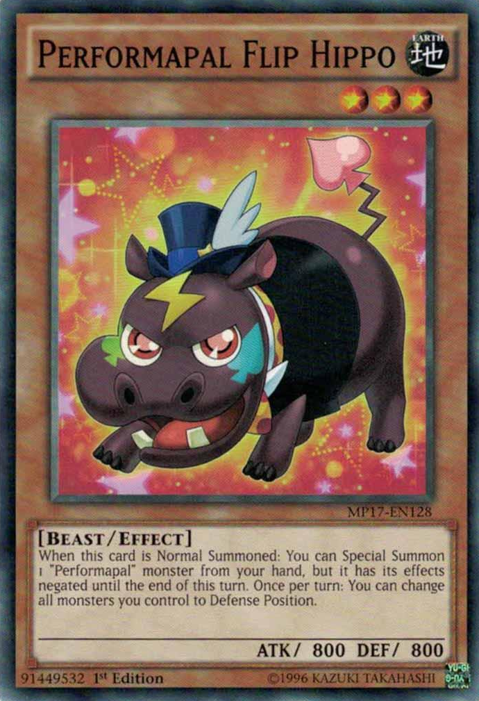 Performapal Flip Hippo [MP17-EN128] Common | Good Games Adelaide SA