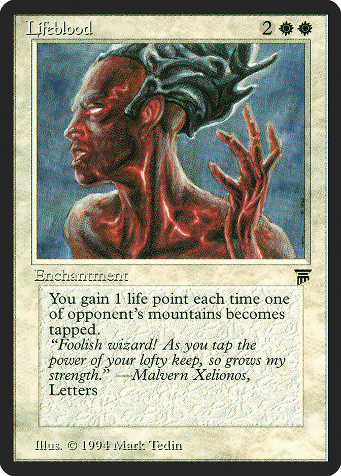 Lifeblood  (Legends)  | Good Games Adelaide SA