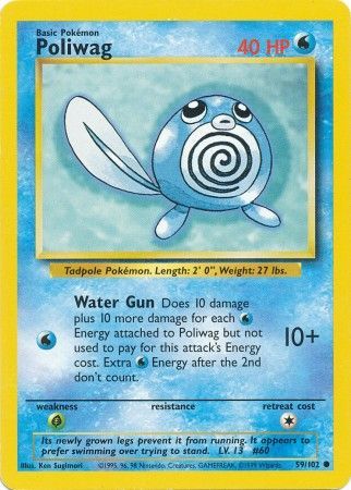 Poliwag (59/102) [Base Set Unlimited] | Good Games Adelaide SA