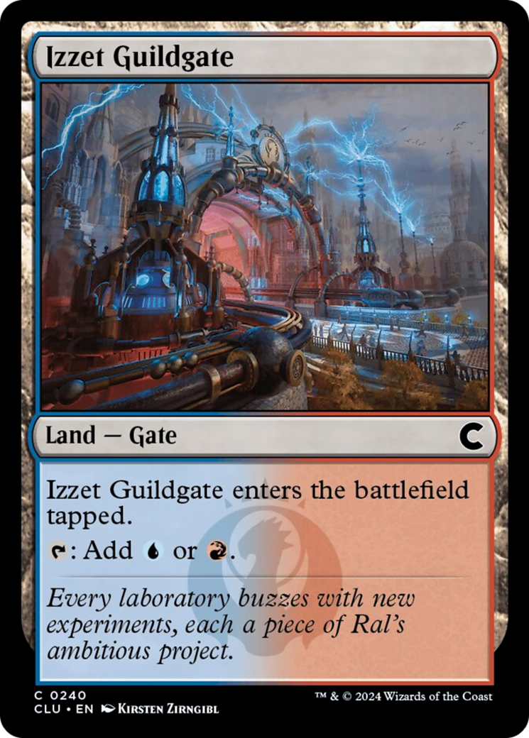 Izzet Guildgate [Ravnica: Clue Edition] | Good Games Adelaide SA
