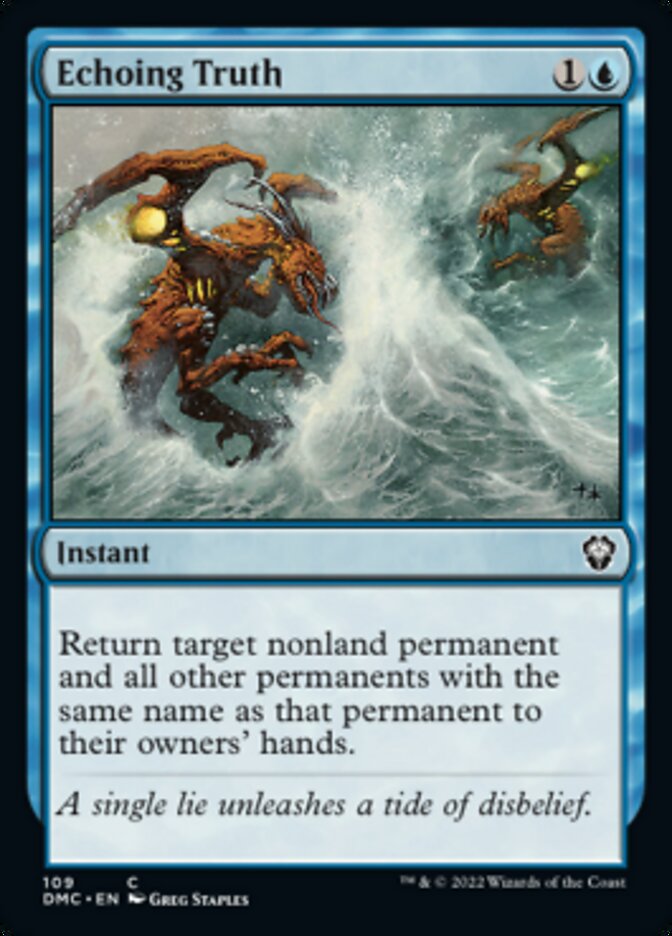 Echoing Truth [Dominaria United Commander] | Good Games Adelaide SA