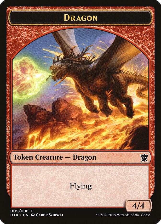 Dragon Token 5 (Dragons of Tarkir)  | Good Games Adelaide SA