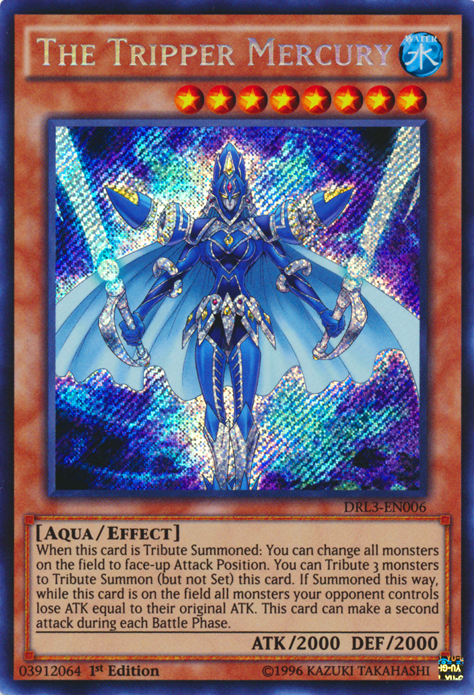 The Tripper Mercury [DRL3-EN006] Secret Rare | Good Games Adelaide SA