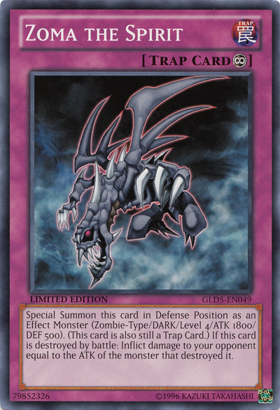 Zoma the Spirit [GLD5-EN049] Common | Good Games Adelaide SA