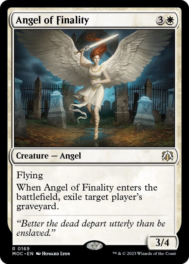 Angel of Finality 169 (Commander: March of the Machine)  | Good Games Adelaide SA