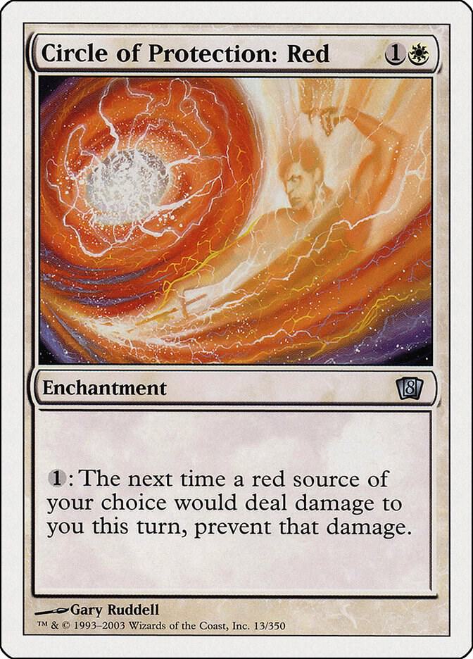 Circle of Protection Red 13 (8th Edition)  | Good Games Adelaide SA