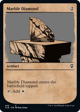 Marble Diamond Showcase 446 (Commander Legends: Battle for Baldur's Gate)  | Good Games Adelaide SA
