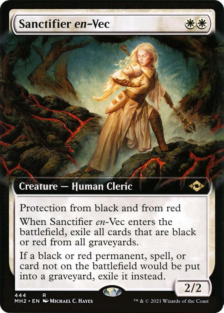 Sanctifier en Vec Extended Art 444 (Modern Horizons 2)  | Good Games Adelaide SA