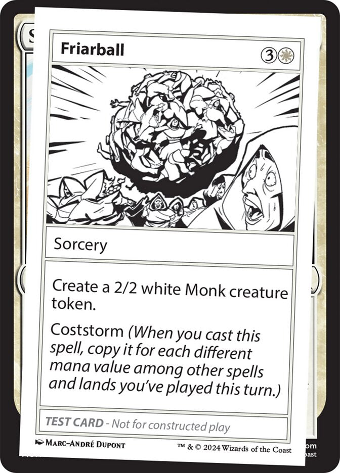 Friarball  (Mystery Booster 2 Playtest Cards)  | Good Games Adelaide SA