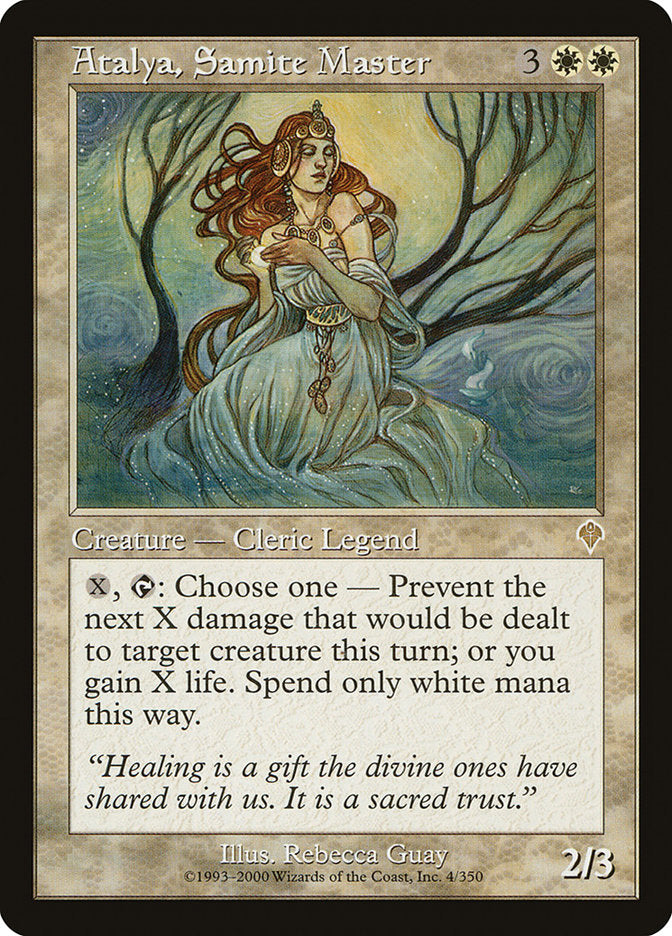 Atalya, Samite Master 4 (Invasion)  - Foil | Good Games Adelaide SA