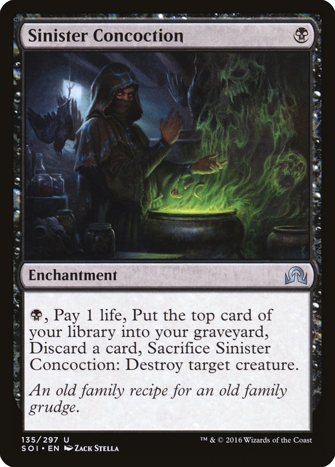 Sinister Concoction 135 (Shadows over Innistrad)  - Foil | Good Games Adelaide SA