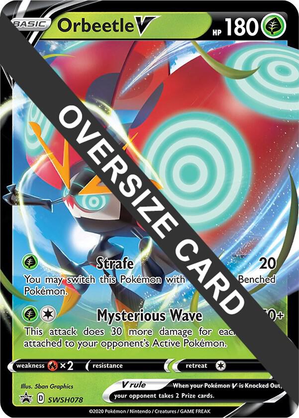 Orbeetle V SWSH078 SWSH078 (Jumbo Cards)  - Holofoil | Good Games Adelaide SA