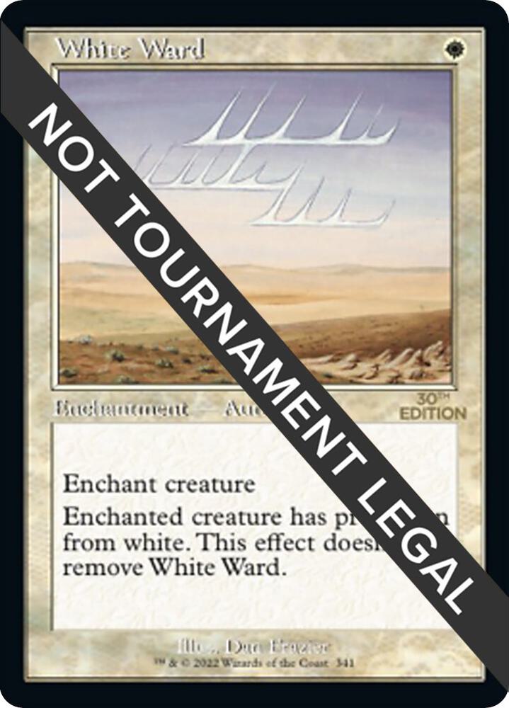 White Ward Retro Frame 341/594 (30th Anniversary Edition)  | Good Games Adelaide SA