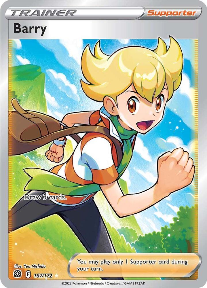 Barry Full Art 167/172 (SWSH09: Brilliant Stars)  - Holofoil | Good Games Adelaide SA
