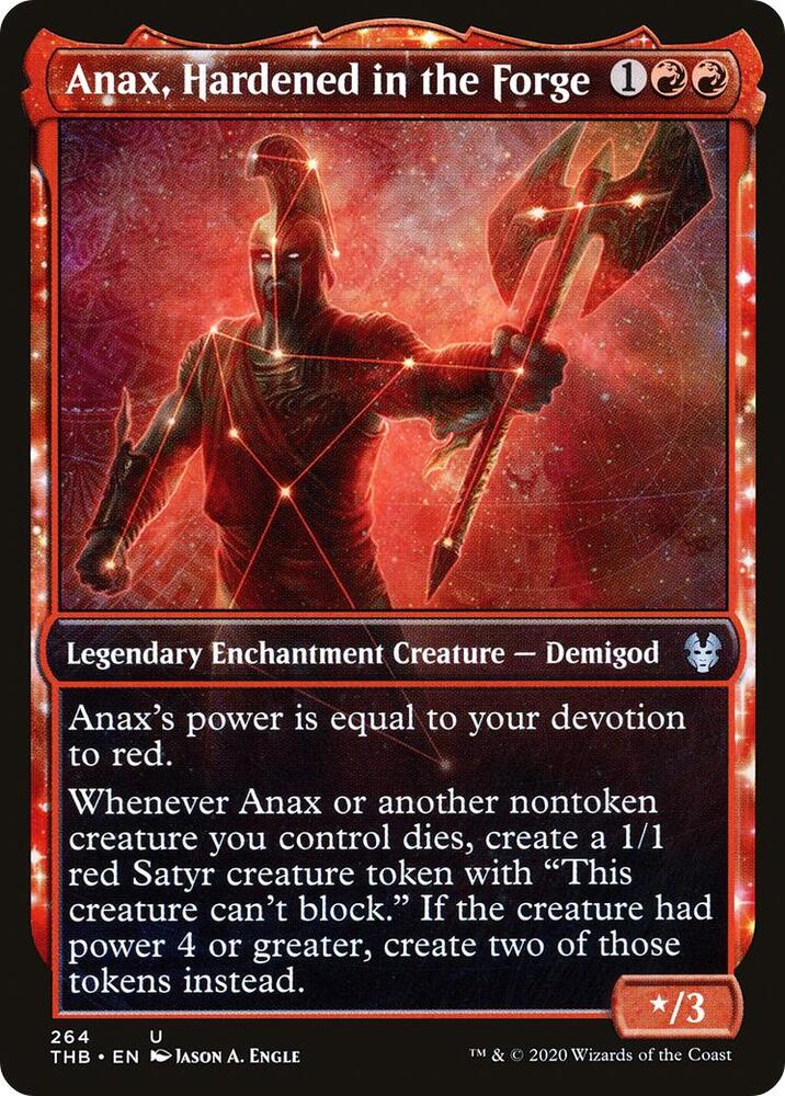 Anax, Hardened in the Forge 264 (Theros Beyond Death)  | Good Games Adelaide SA